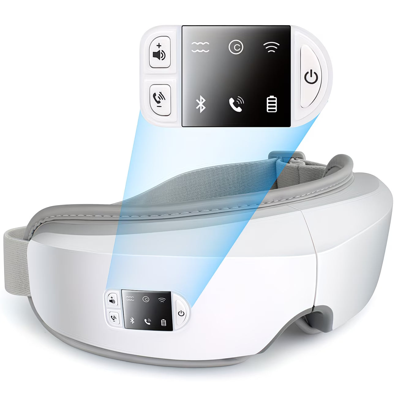 4D Intelligent Eye Massager – Multi-Functional Massager with Pneumatic, Vibration, Heat & Music Therapy