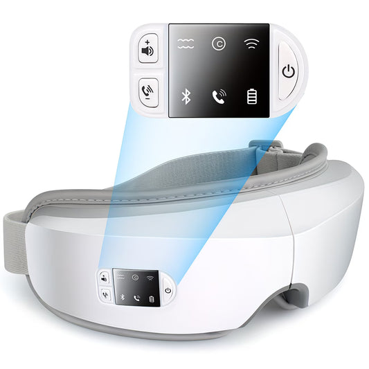 4D Intelligent Eye Massager – Multi-Functional Massager with Pneumatic, Vibration, Heat & Music Therapy