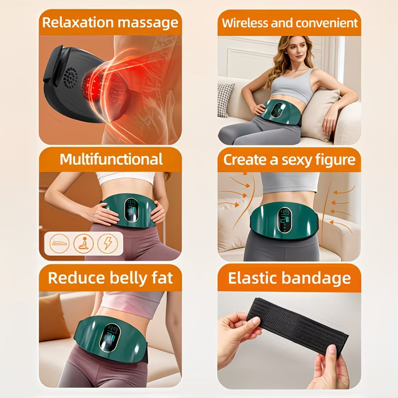 Portable Massager – Multi-Functional Abdomen Massager & Foot & Leg Massager for Full Body Relaxation