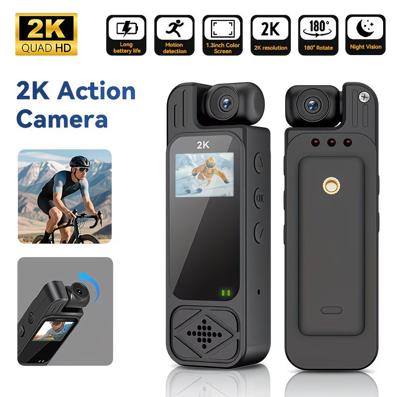 Camera – Compact Body Camera with Night Vision