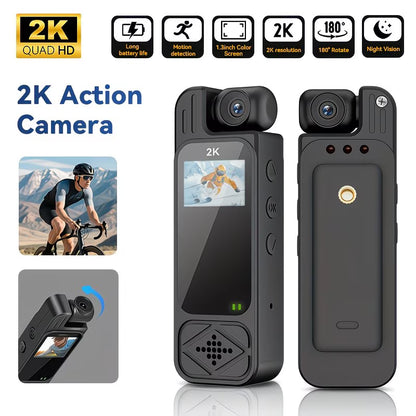 Camera – Compact Body Camera with Night Vision