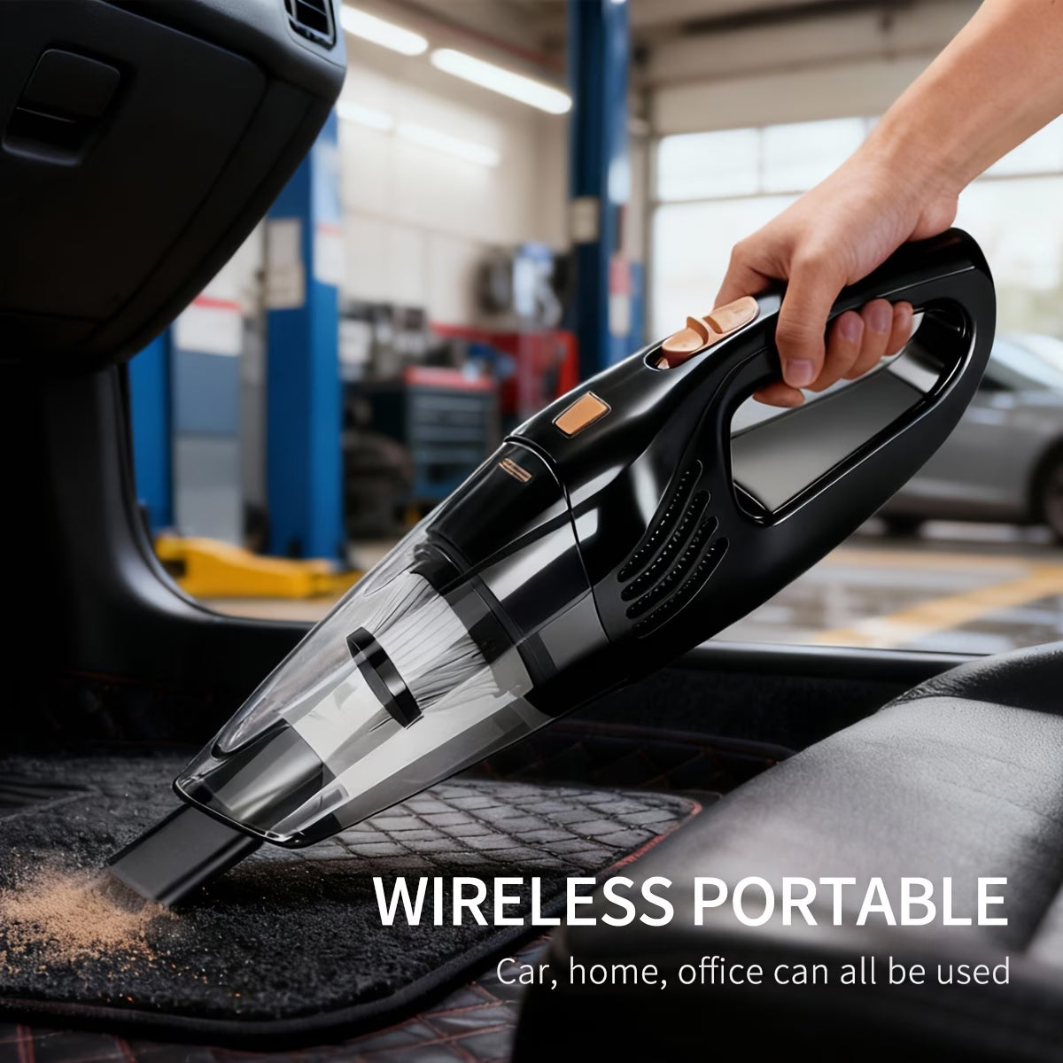 Wireless Vacuum Cleaner – High Power Mini Car & Home Vacuum Cleaner