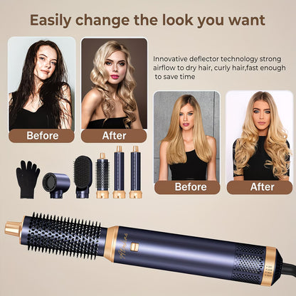 Hair Straightener – 5-in-1 Hot Air Brush Styler