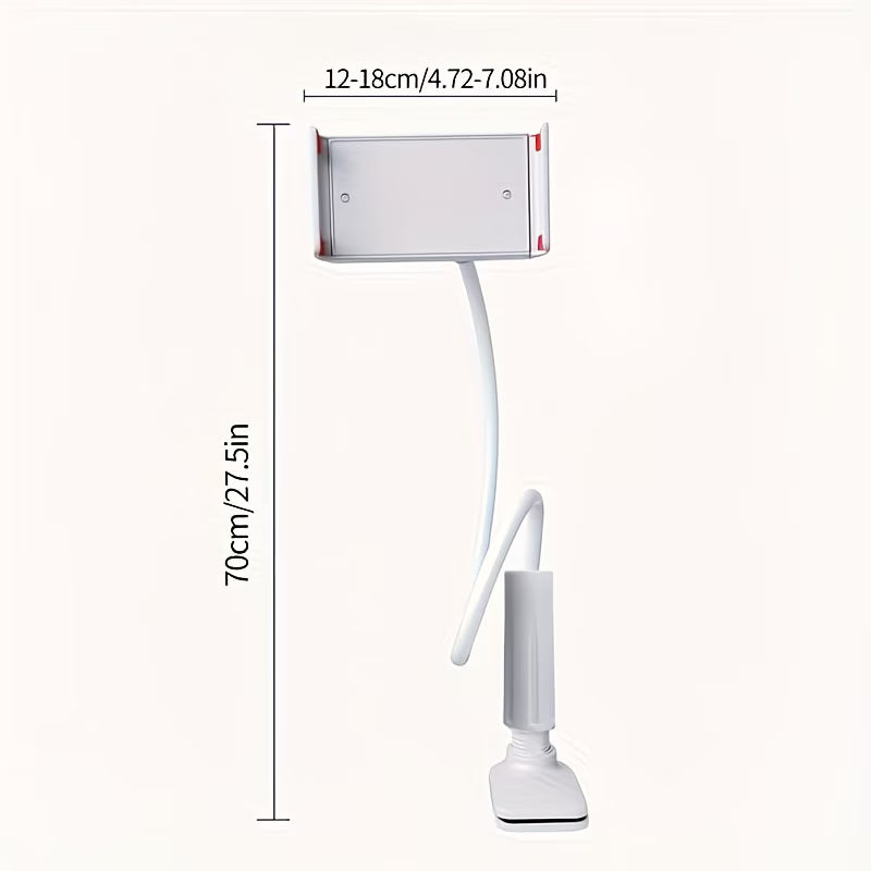 360° Rotating Phone Stand – Flexible Mobile & Tablet Holder for Bedside Use