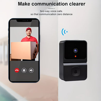 Smart Doorlock – Wireless Smart WiFi Video Doorbell with Built-in Battery, 2-Way Audio & Night Vision
