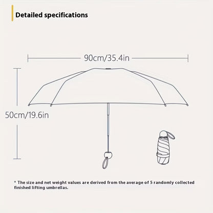 Compact Folding Umbrella – Women’s Portable Sun Umbrella Lightweight Travel Umbrella