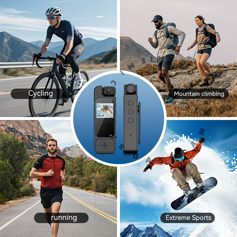 Camera – Compact Body Camera with Night Vision