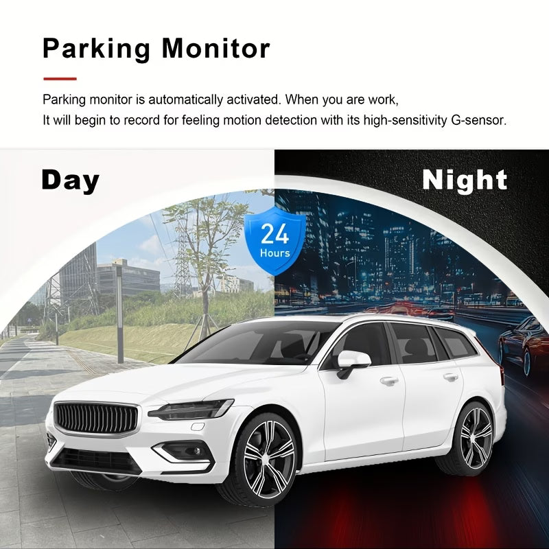 Dash Cam for Car – Dual Lens Car Camera 1080P Front & Inside Dash Cam with Night Vision