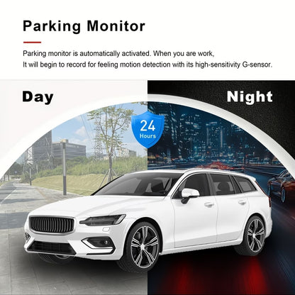 Dash Cam for Car – Dual Lens Car Camera 1080P Front & Inside Dash Cam with Night Vision