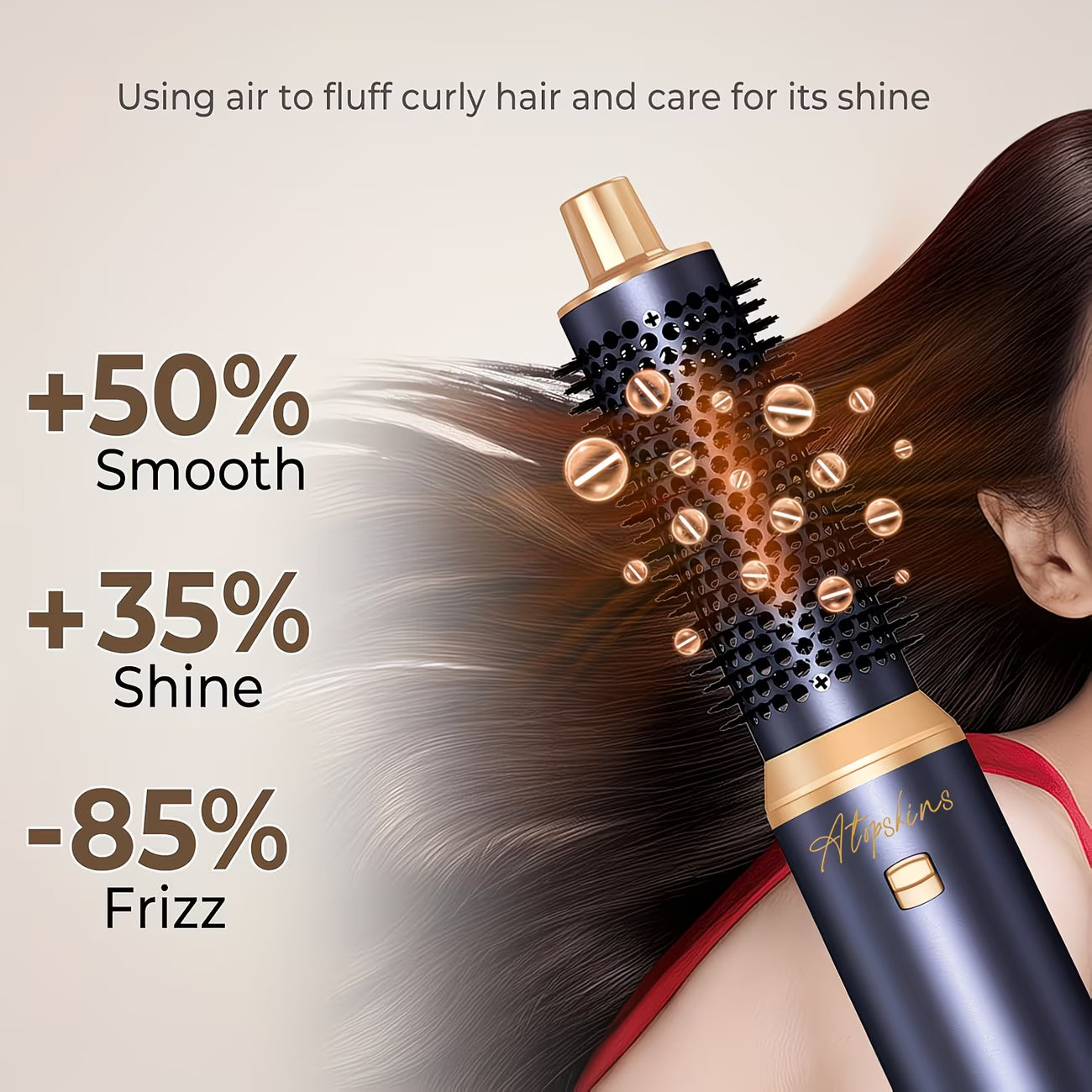 Hair Straightener – 5-in-1 Hot Air Brush Styler