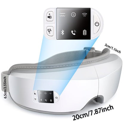 4D Intelligent Eye Massager – Multi-Functional Massager with Pneumatic, Vibration, Heat & Music Therapy
