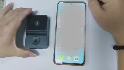 Smart Doorlock – Wireless Smart WiFi Video Doorbell with Built-in Battery, 2-Way Audio & Night Vision