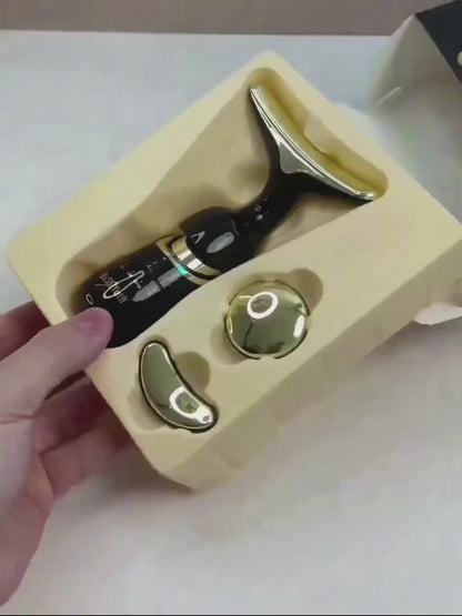 Face Massager – 4D Vibrating Neck & Eye Massager for Skincare Routine & Facial Care