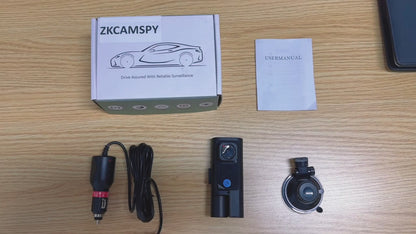 Dash Cam for Car – Dual Lens Car Camera 1080P Front & Inside Dash Cam with Night Vision