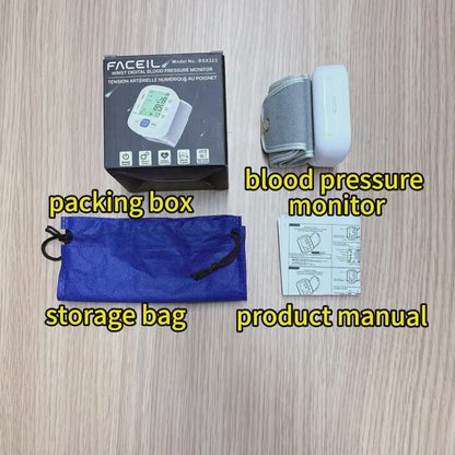 Blood Pressure Monitor – BSX322 Wrist Blood Pressure Machine with Dual User & 99 Memory