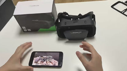 3D VR Headset – Smart Virtual Reality Glasses for Immersive Video Games